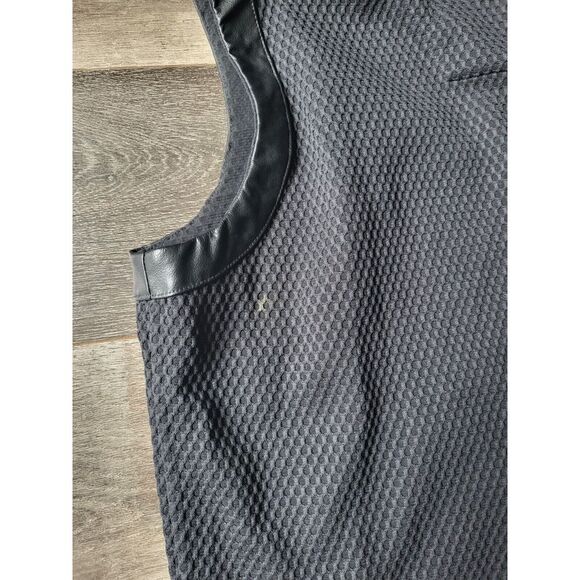 Adidas James Harden Crazy X Mesh Hoodie Medium Black Faux Leather Accents - Picture 6 of 8